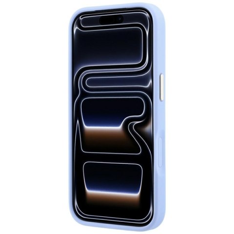 Etui Guess Stripe Peony 4G Logo MagSafe do iPhone 18 Pro / 17 Pro niebieski