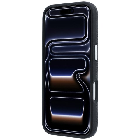 Etui Karl Lagerfeld Grained Mono Resin Logo MagSafe do iPhone 18 Pro / 17 Pro Max / 17 Pro Max czarny