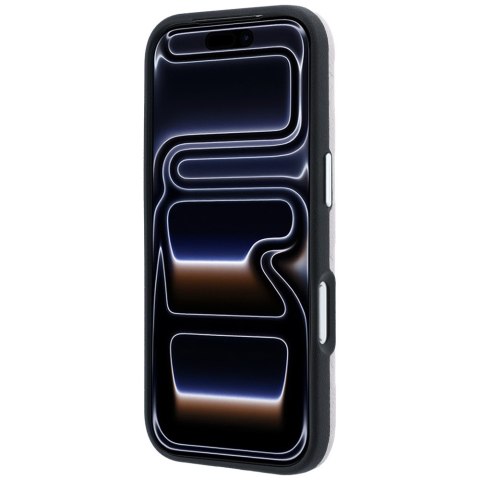 Etui Karl Lagerfeld Grained Mono Resin Logo MagSafe do iPhone 18 Pro / 17 Pro różowy
