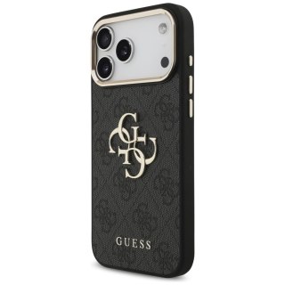 Guess nakładka 4G Big 4G Classic Logo do iPhone 18 Pro Max / iPhone 17 Pro Max czarna