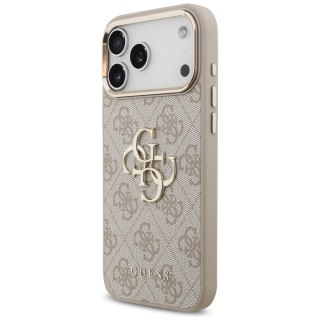 Guess nakładka 4G Big 4G Classic Logo do iPhone 18 Pro Max / iPhone 17 Pro Max różowa