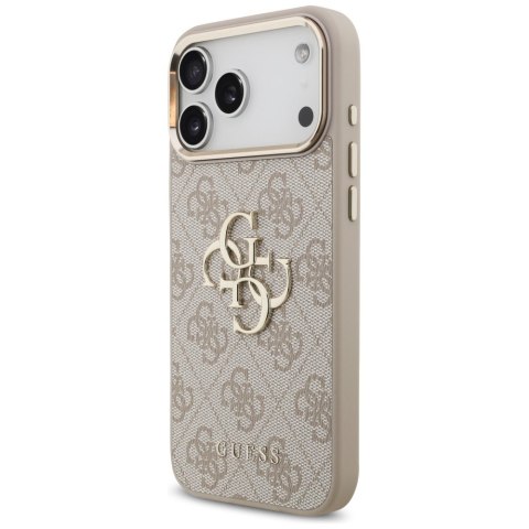 Guess nakładka 4G Big 4G Classic Logo do iPhone 18 Pro Max / iPhone 17 Pro Max różowa