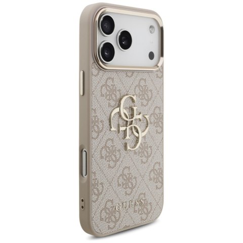 Guess nakładka 4G Big 4G Classic Logo do iPhone 18 Pro Max / iPhone 17 Pro Max różowa