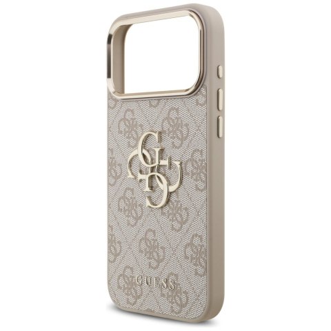 Guess nakładka 4G Big 4G Classic Logo do iPhone 18 Pro Max / iPhone 17 Pro Max różowa