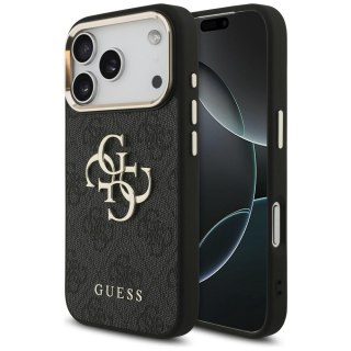 Guess nakładka 4G Big 4G Classic Logo do iPhone 18 Pro / iPhone 17 Pro czarna