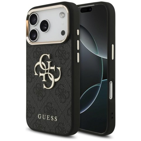 Guess nakładka 4G Big 4G Classic Logo do iPhone 18 Pro / iPhone 17 Pro czarna