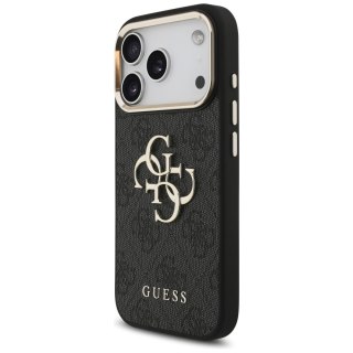 Guess nakładka 4G Big 4G Classic Logo do iPhone 18 Pro / iPhone 17 Pro czarna