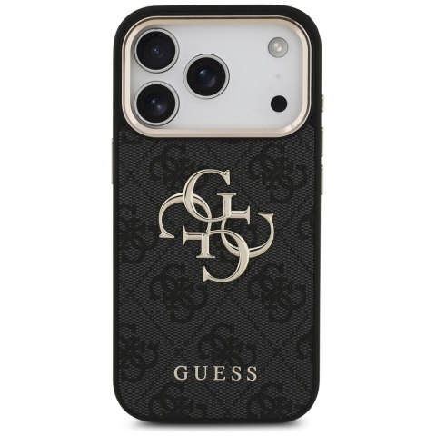 Guess nakładka 4G Big 4G Classic Logo do iPhone 18 Pro / iPhone 17 Pro czarna