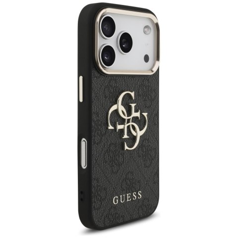 Guess nakładka 4G Big 4G Classic Logo do iPhone 18 Pro / iPhone 17 Pro czarna