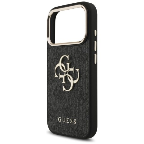 Guess nakładka 4G Big 4G Classic Logo do iPhone 18 Pro / iPhone 17 Pro czarna