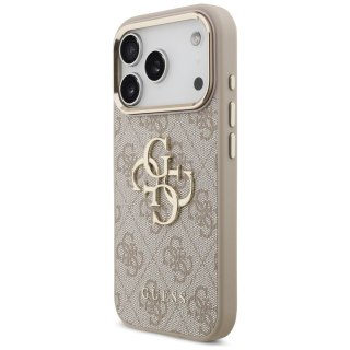 Guess nakładka 4G Big 4G Classic Logo do iPhone 18 Pro / iPhone 17 Pro różowa