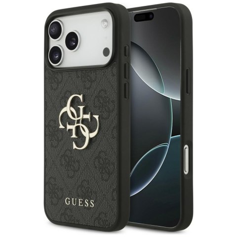 Guess nakładka 4G Big Logo do iPhone 18 Pro Max / iPhone 17 Pro Max czarna