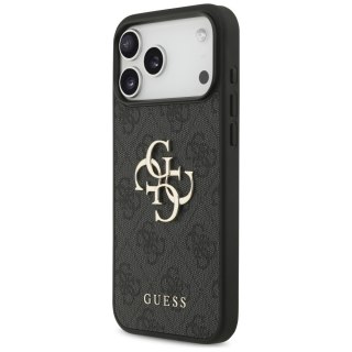 Guess nakładka 4G Big Logo do iPhone 18 Pro Max / iPhone 17 Pro Max czarna