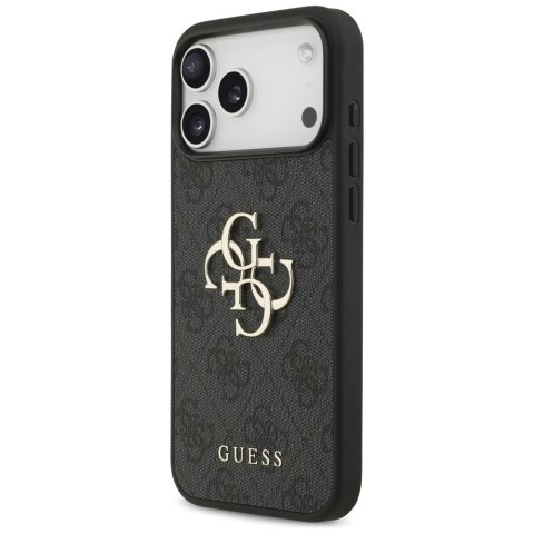 Guess nakładka 4G Big Logo do iPhone 18 Pro Max / iPhone 17 Pro Max czarna