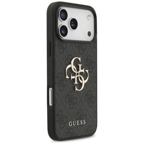 Guess nakładka 4G Big Logo do iPhone 18 Pro Max / iPhone 17 Pro Max czarna