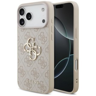 Guess nakładka 4G Big Logo do iPhone 18 Pro Max / iPhone 17 Pro Max różowa