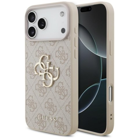 Guess nakładka 4G Big Logo do iPhone 18 Pro Max / iPhone 17 Pro Max różowa
