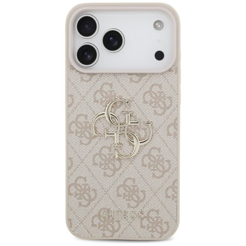 Guess nakładka 4G Big Logo do iPhone 18 Pro Max / iPhone 17 Pro Max różowa