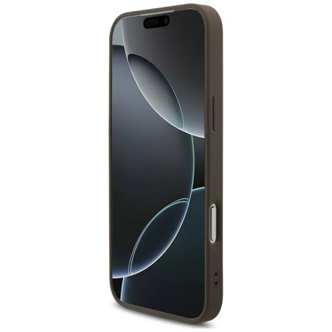 Guess nakładka 4G Big Logo do iPhone 18 Pro / iPhone 17 Pro brązowa