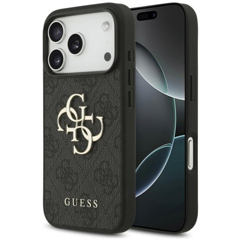 Guess nakładka 4G Big Logo do iPhone 18 Pro / iPhone 17 Pro czarna