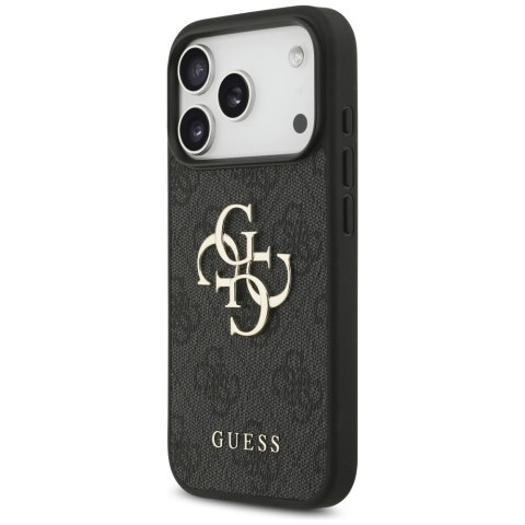 Guess nakładka 4G Big Logo do iPhone 18 Pro / iPhone 17 Pro czarna