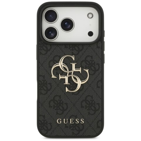 Guess nakładka 4G Big Logo do iPhone 18 Pro / iPhone 17 Pro czarna
