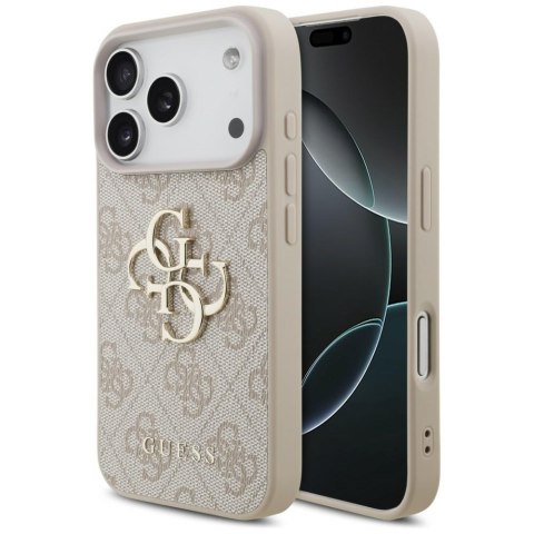 Guess nakładka 4G Big Logo do iPhone 18 Pro / iPhone 17 Pro różowa