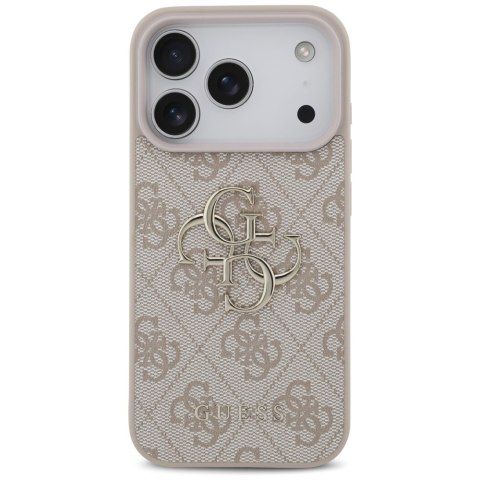 Guess nakładka 4G Big Logo do iPhone 18 Pro / iPhone 17 Pro różowa