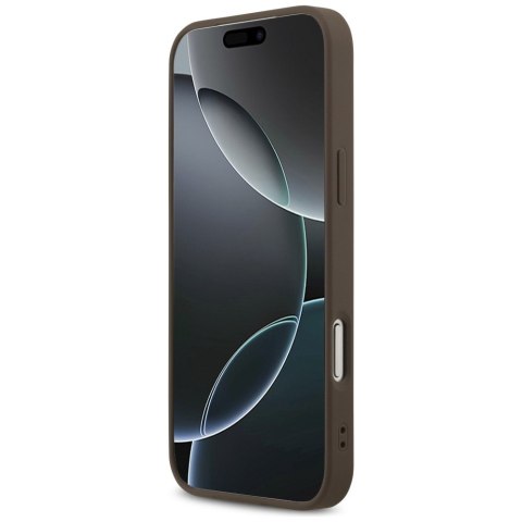 Guess nakładka 4G Classic do iPhone 18 Pro Max / iPhone 17 Pro Max brązowa