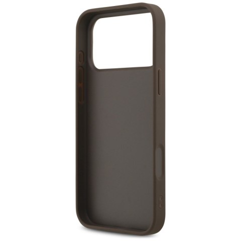 Guess nakładka 4G Classic do iPhone 18 Pro Max / iPhone 17 Pro Max brązowa