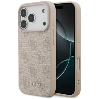 Guess nakładka 4G Classic do iPhone 18 Pro / iPhone 17 Pro różowa