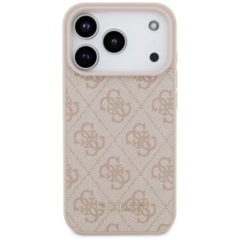 Guess nakładka 4G Classic do iPhone 18 Pro / iPhone 17 Pro różowa