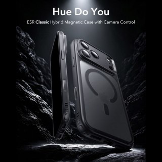 ESR CLASSIC HYBRID MAGSAFE IPHONE 17 PRO / 18 PRO FROSTED BLACK