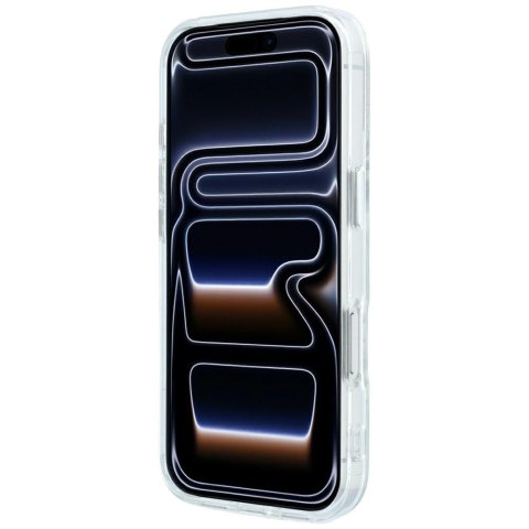 Etui Karl Lagerfeld IML Ring Stand 360 Kameo Metal MagSafe do iPhone 18 Pro / 17 Pro przezroczysty