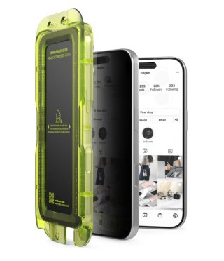 SZKŁO PRYWATYZUJĄCE RINGKE EASY SLIDE 2-PACK IPHONE 18 PRO PRIVACY