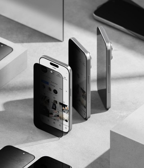 SZKŁO PRYWATYZUJĄCE RINGKE EASY SLIDE 2-PACK IPHONE 18 PRO PRIVACY