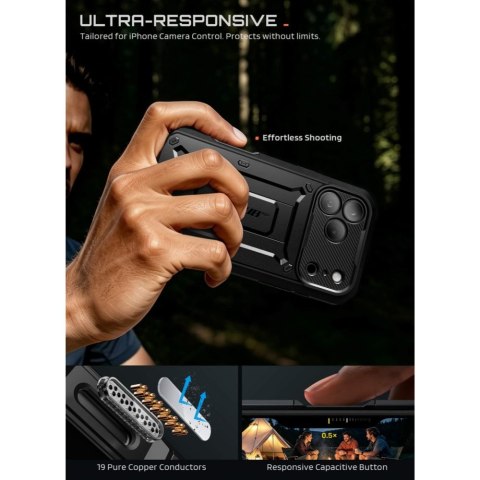 SUPCASE UNICORN BEETLE PRO IPHONE 17 PRO MAX / 18 PRO MAX BLACK