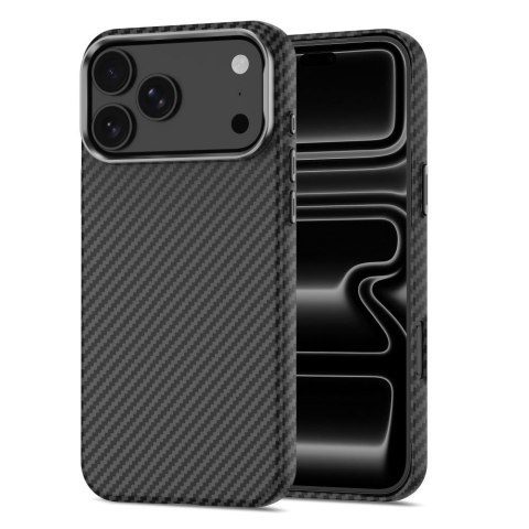 TECH-PROTECT ION CARBON MAGSAFE IPHONE 17 PRO MAX / 18 PRO MAX BLACK/SILVER