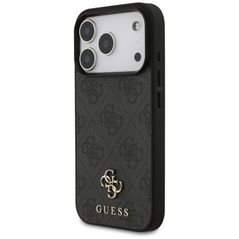 Etui Guess 4G Small Classic Logo MagSafe do iPhone 18 Pro / 17 Pro czarny