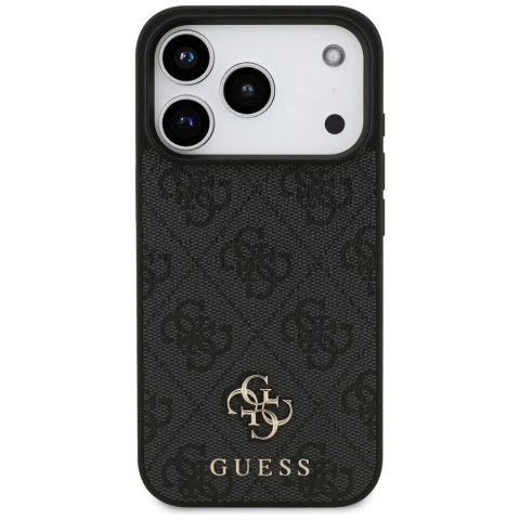 Etui Guess 4G Small Classic Logo MagSafe do iPhone 18 Pro / 17 Pro czarny