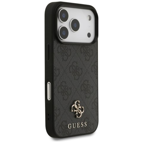 Etui Guess 4G Small Classic Logo MagSafe do iPhone 18 Pro / 17 Pro czarny