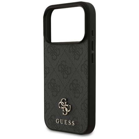 Etui Guess 4G Small Classic Logo MagSafe do iPhone 18 Pro / 17 Pro czarny