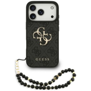 Etui Guess 4G Strap 4G Classic Logo do iPhone 18 Pro / 17 Pro czarny