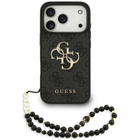 Etui Guess 4G Strap 4G Classic Logo do iPhone 18 Pro / 17 Pro czarny