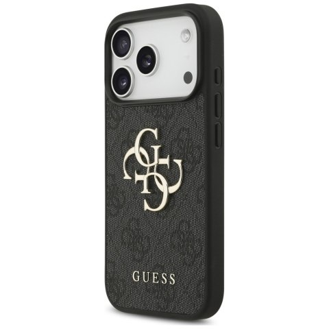 Etui Guess 4G Strap 4G Classic Logo do iPhone 18 Pro / 17 Pro czarny