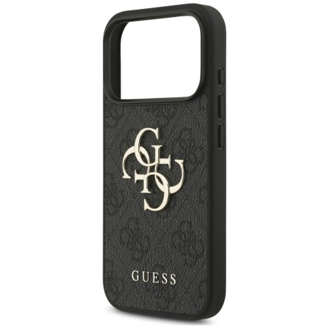 Etui Guess 4G Strap 4G Classic Logo do iPhone 18 Pro / 17 Pro czarny