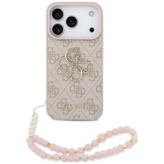Etui Guess 4G Strap 4G Classic Logo do iPhone 18 Pro / 17 Pro różowy
