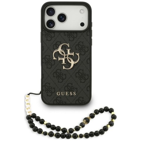 Etui Guess 4G Strap 4G Classic Logo do iPhone 18 Pro Max / 17 Pro Max czarny