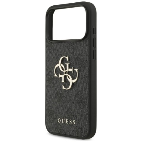 Etui Guess 4G Strap 4G Classic Logo do iPhone 18 Pro Max / 17 Pro Max czarny