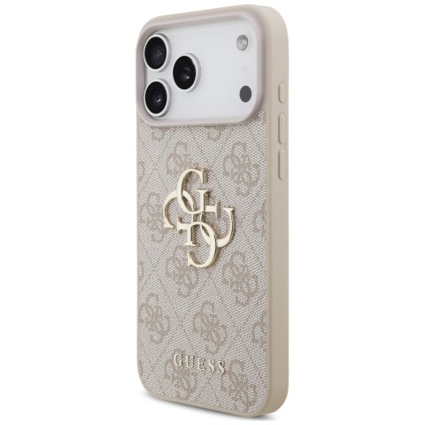 Etui Guess 4G Strap 4G Classic Logo do iPhone 18 Pro Max / 17 Pro Max różowy